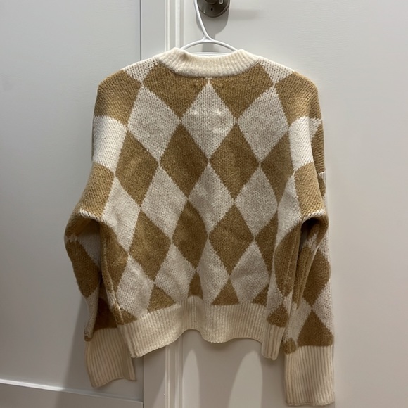 Abercrombie argyle pattern sweater - Picture 4 of 4